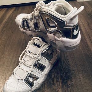 Nike Air Uptempo Chrome White